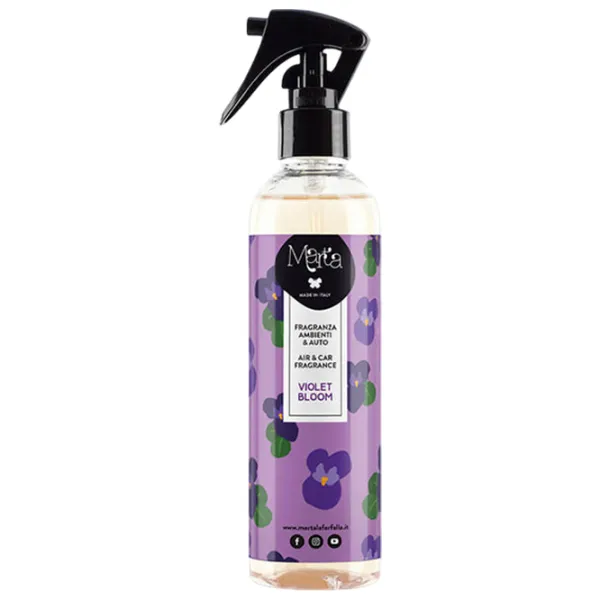 Odorizant de aer Marta Violet Bloom 250 ml photo 1 Odorizant de aer Marta Violet Bloom 250 ml photo 1