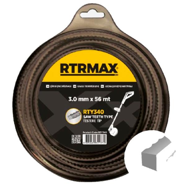 Леска для триммера RTRMAX RTY340 Nailon/ 56 м photo 1