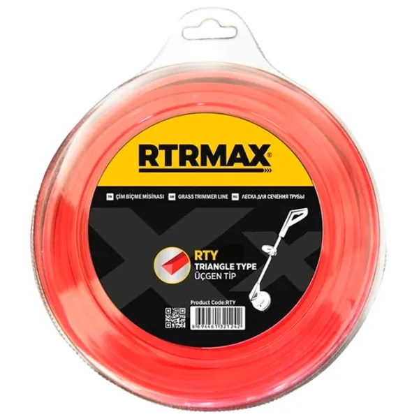 Леска для триммера RTRMAX RTY239 Nailon/ 37 м photo 1