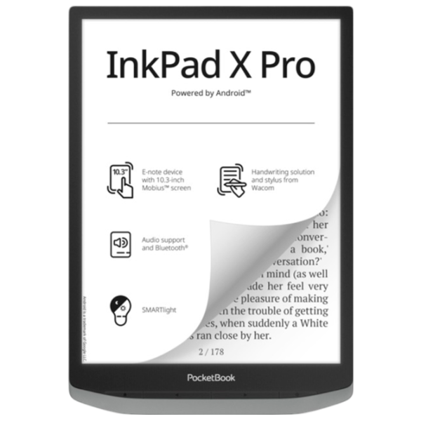 Carte electronică Pocketbook 1040 InkPad X PRO 10"/ E Ink Carta Mobius/ 32 GB/ Grey photo 1