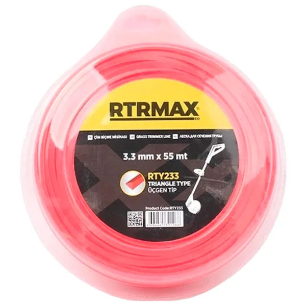 Леска для триммера RTRMAX RTY233 Nailon/ 55 м photo 1