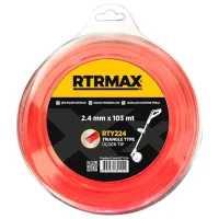 Леска для триммера RTRMAX RTY224 Nailon/ 103 м