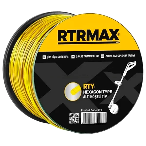 Леска для триммера RTRMAX RTY449 Nailon/ 643 м photo 1