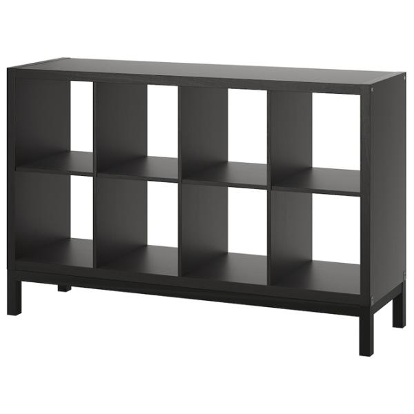 Стеллаж Ikea Kallax 94 x 147 x 39см cm/ ЛДСП/ Black photo 1 Стеллаж Ikea Kallax 94 x 147 x 39см cm/ ЛДСП/ Black photo 1