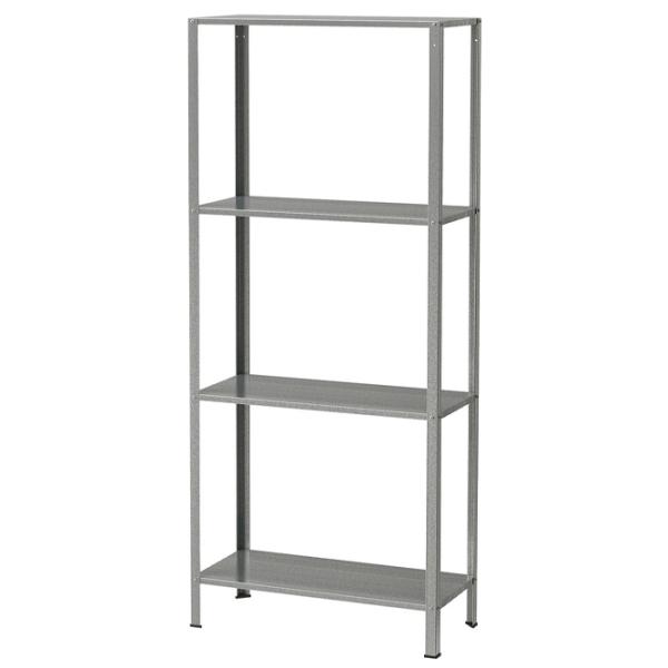Etajeră Ikea Hyllis 140 x 60 x 27 cm/ Metal/ Silver photo 1