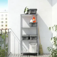 Стеллаж Ikea Hyllis 140 x 60 x 27 см cm/ Металл/ Silver photo 2
