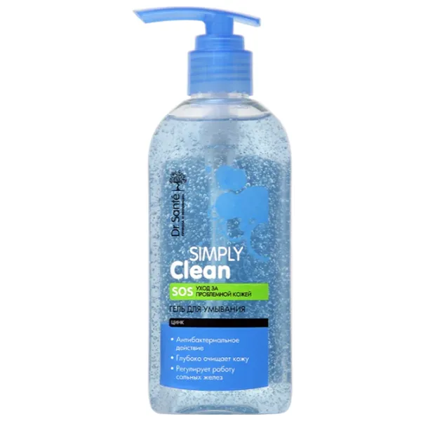 Растворы для очищения лица Dr.Sante Simply Clean Проблемная photo 1