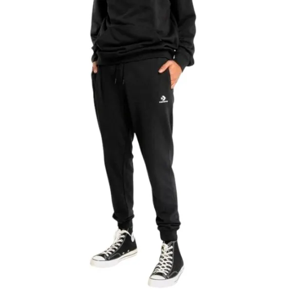Pantaloni sportivi pentru bărbați Converse Go To Embroidered Star Chevron French Terry L/ Black photo 2 Pantaloni sportivi pentru bărbați Converse Go To Embroidered Star Chevron French Terry L/ Black photo 2