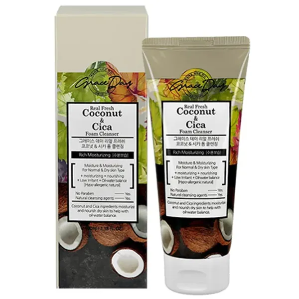Soluții de curațare a feței Grace Day 8809446652628 Toate tipurile/ 100 ml photo 1