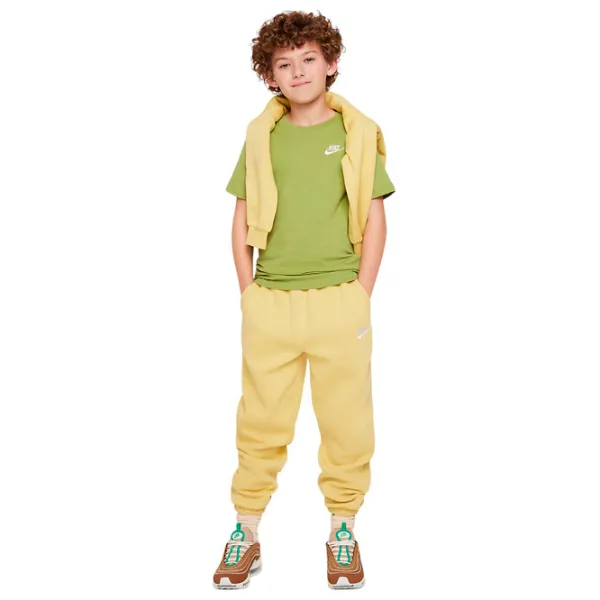 Футболка для мальчиков Nike B Nsw Tee Emb Futura S/ Yellowgreen photo 3