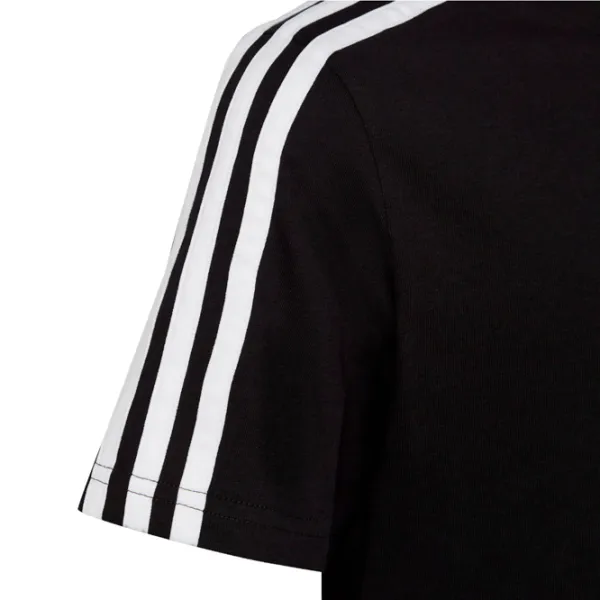 Футболка для мальчиков Adidas Essentials 3-Stripes 128/ Black photo 4