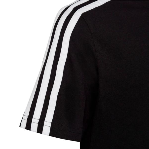 Футболка для мальчиков Adidas Essentials 3-Stripes 128/ Black photo 4