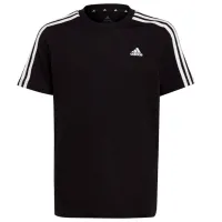 Футболка для мальчиков Adidas Essentials 3-Stripes 152/ Black