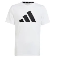 Футболка для мальчиков Adidas Train Essentials Aeroready 152/ White