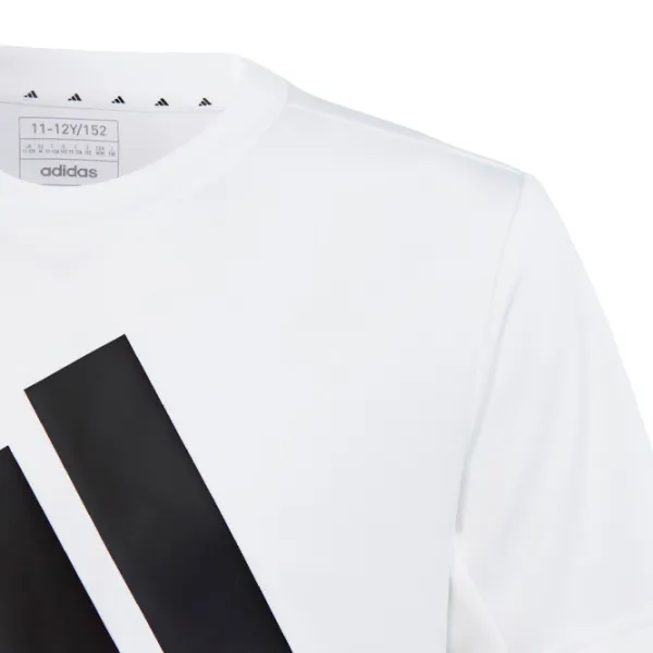 Футболка для мальчиков Adidas Train Essentials Aeroready 164/ White photo 3