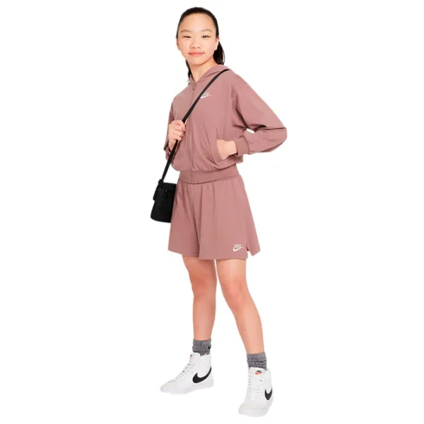 Pantaloni scurți pentru fetiţe Nike G Nsw Short Jsy Lbr 52-54/ Pink photo 4 Pantaloni scurți pentru fetiţe Nike G Nsw Short Jsy Lbr 52-54/ Pink photo 4