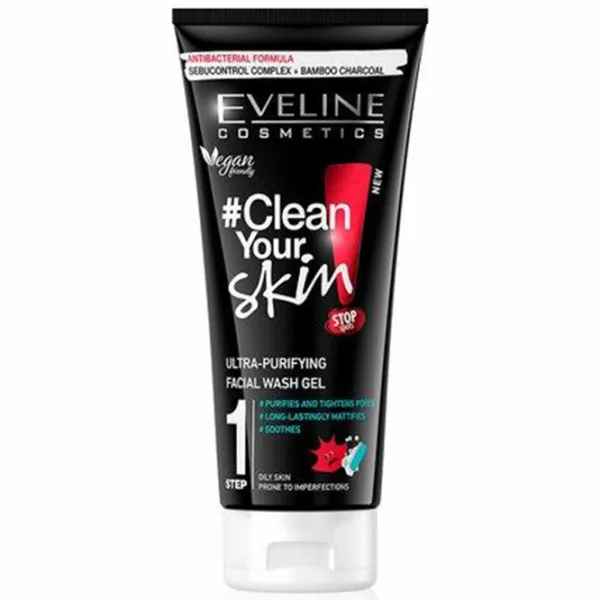 Soluții de curațare a feței Eveline Cosmetics Clean Your Skin Toate tipurile photo 1