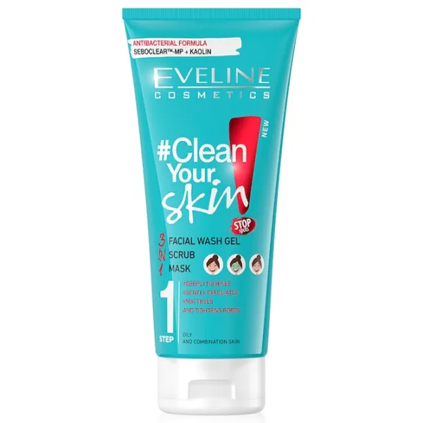 Растворы для очищения лица Eveline Cosmetics Clean Your Skin Все типы photo 1