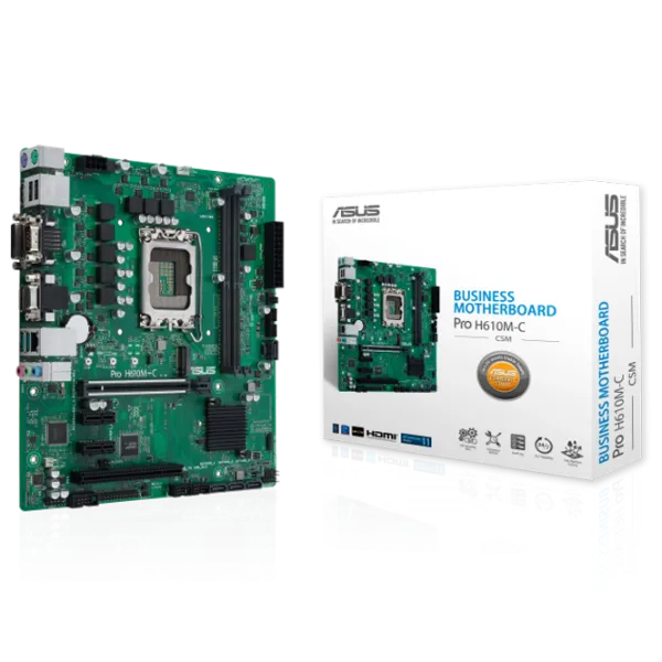 Placă de bază Asus PRO H610M-C-CSM micro ATX/ Intel H610M photo 5