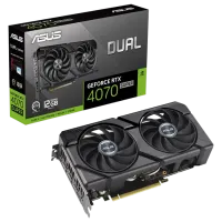 Placă video Asus GeForce RTX 4070 SUPER EVO DUAL OC PCI Express 4.0 / 12 GB photo 6