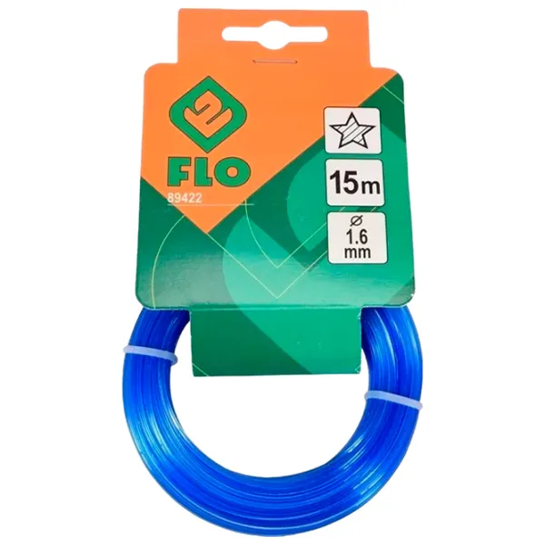 Леска для триммера Flo FLO89422 Nailon/ 15 м photo 1
