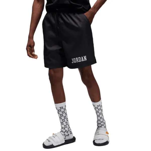 Pantaloni scurți pentru bărbați Jordan M Jordan Essentials Poolside Shorts L/ Black photo 3 Pantaloni scurți pentru bărbați Jordan M Jordan Essentials Poolside Shorts L/ Black photo 3