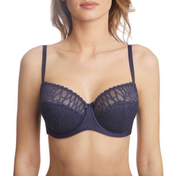 Sutien pentru femei Milavitsa 666180 75F/ Blue/ Balconette photo 1