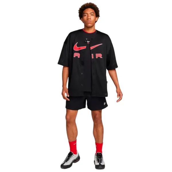 Шорты для мужчин Nike M Club Flow Mesh Short L/ Black photo 4 Шорты для мужчин Nike M Club Flow Mesh Short L/ Black photo 4