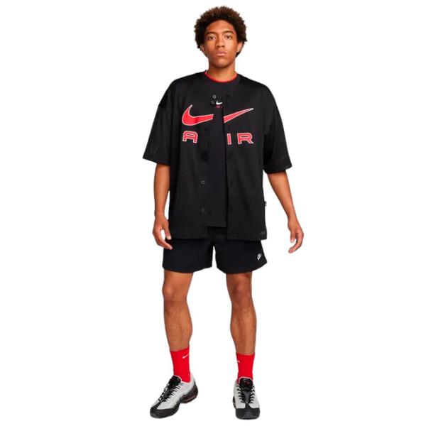 Шорты для мужчин Nike M Club Flow Mesh Short L/ Black photo 4 Шорты для мужчин Nike M Club Flow Mesh Short L/ Black photo 4