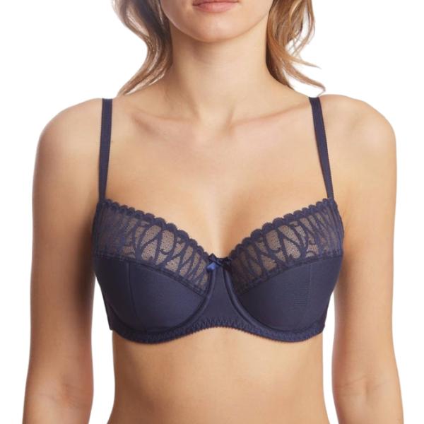 Sutien pentru femei Milavitsa 666181 85D/ Blue/ Balconette photo 1