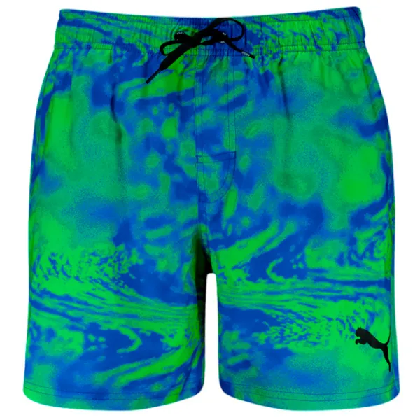 Pantaloni scurți pentru bărbați Puma Swim Men Printed Mid Shorts 1P XXL/ Blue photo 1 Pantaloni scurți pentru bărbați Puma Swim Men Printed Mid Shorts 1P XXL/ Blue photo 1
