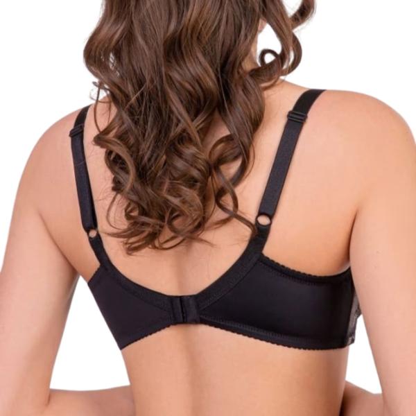 Sutien pentru femei Milavitsa 116182 80C/ Black/ Balconette photo 2