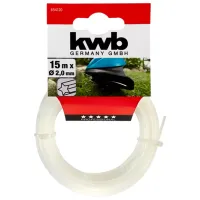 Fir pentru trimmer KWB K654120 Nailon/ 15 m