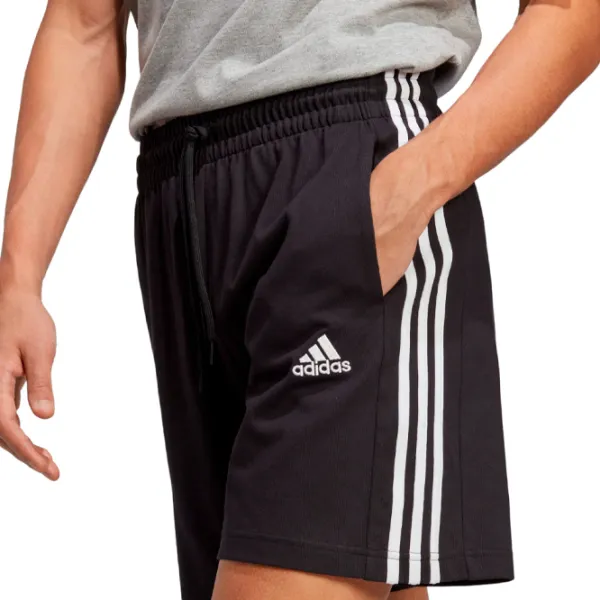 Pantaloni scurți pentru bărbați Adidas Essentials 3-Stripes L/ Black photo 5 Pantaloni scurți pentru bărbați Adidas Essentials 3-Stripes L/ Black photo 5