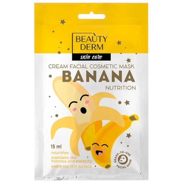 Mască pentru față Beauty Derm Banana nutrition Mască/ Toate tipurile photo 1 Mască pentru față Beauty Derm Banana nutrition Mască/ Toate tipurile photo 1