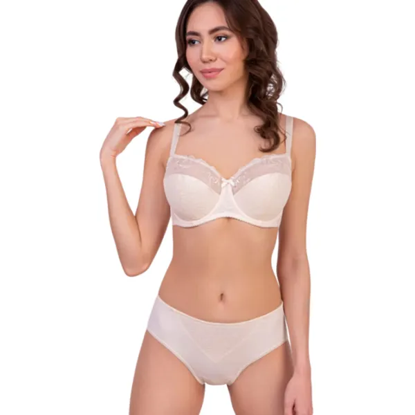 Sutien pentru femei Milavitsa 116182 70D/ White/ Balconette photo 3