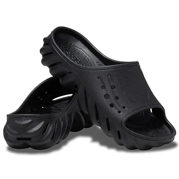 Saboți Unisex Crocs Echo Slide 46 - 47/ Black photo 4