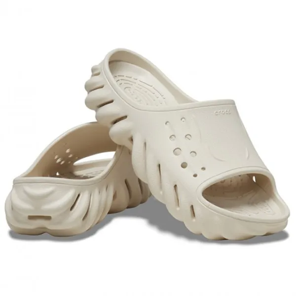 Saboți Unisex Crocs Echo Slide Stucco 37 - 38/ Beige photo 5