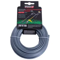 Fir pentru trimmer Technoworker VOR57388 Nailon/ 15 m