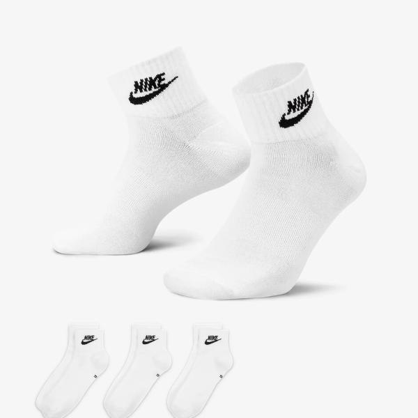 Ciorapi Unisex Nike Everyday Essential Ankle L/ White photo 2 Ciorapi Unisex Nike Everyday Essential Ankle L/ White photo 2