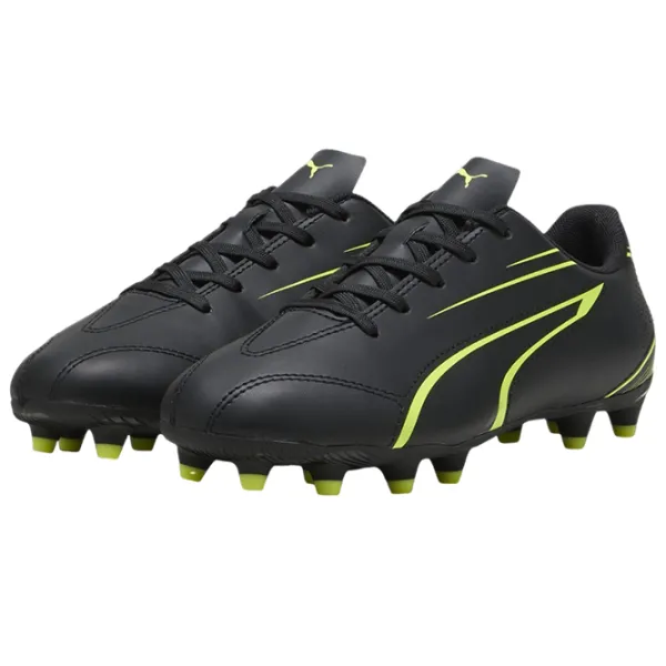 Ghete de fotbal pentru băieți Puma Vitoria Fg|Ag Jr 37.5/ Black photo 1 Ghete de fotbal pentru băieți Puma Vitoria Fg|Ag Jr 37.5/ Black photo 1
