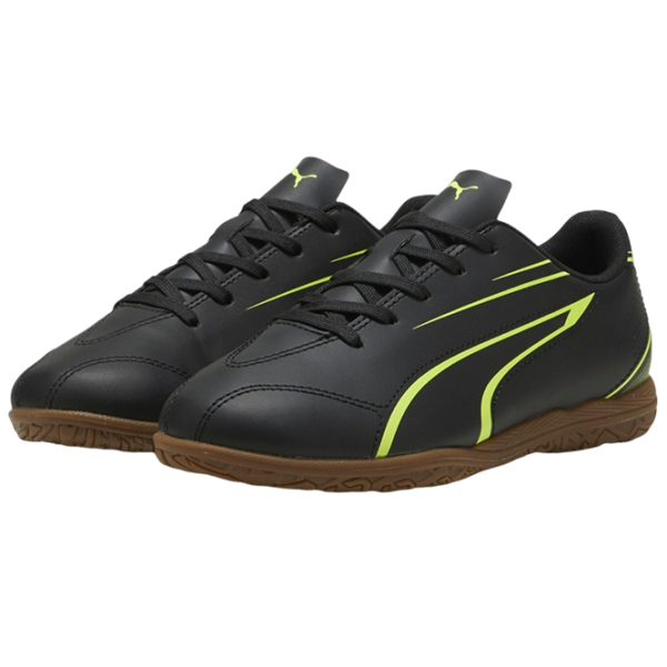 Ghete de fotbal pentru băieți Puma Vitoria It Jr 38.5/ Black photo 1 Ghete de fotbal pentru băieți Puma Vitoria It Jr 38.5/ Black photo 1