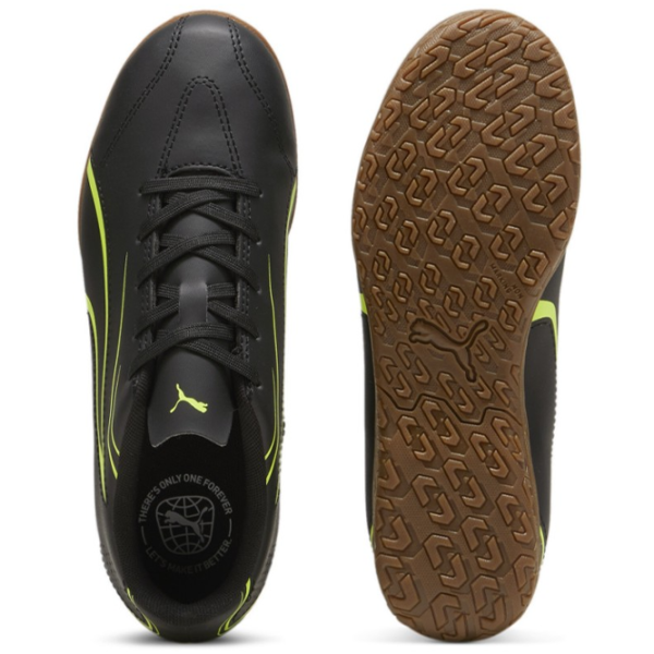 Ghete de fotbal pentru băieți Puma Vitoria It Jr 38.5/ Black photo 4 Ghete de fotbal pentru băieți Puma Vitoria It Jr 38.5/ Black photo 4