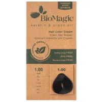 Vopsea de păr BioMagic Black Cod culoare: 1/ 00, 60 ml