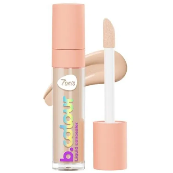 Concealer для корекции дефектов и неровностеи 7DAYS B.COLOUR 8 мл/ Бежевый photo 1