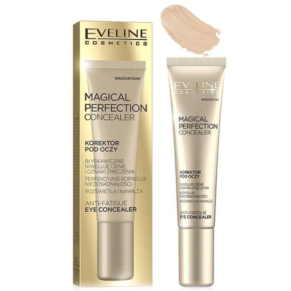 Concealer для женщин Eveline Cosmetics Magical Perfection 15 мл/ Beige photo 1 Concealer для женщин Eveline Cosmetics Magical Perfection 15 мл/ Beige photo 1