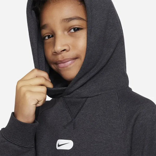 Толстовки для мальчиков для мальчиков Nike Nk Df Athl Flc Po Hoodie XS/ Black photo 5