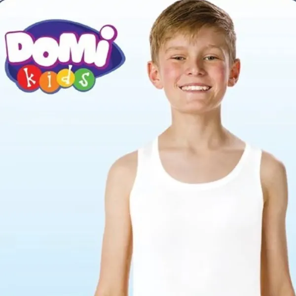 Майка для мальчиков Dominant 67520  95% хлопок / Белый photo 2