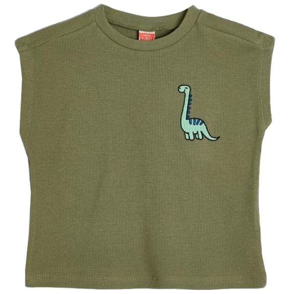Майка для мальчиков Koton 4SMB30001TK 100% хлопок/ Khaki photo 1