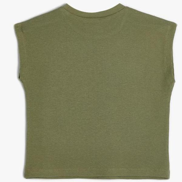 Майка для мальчиков Koton 4SMB30001TK 100% хлопок/ Khaki photo 2